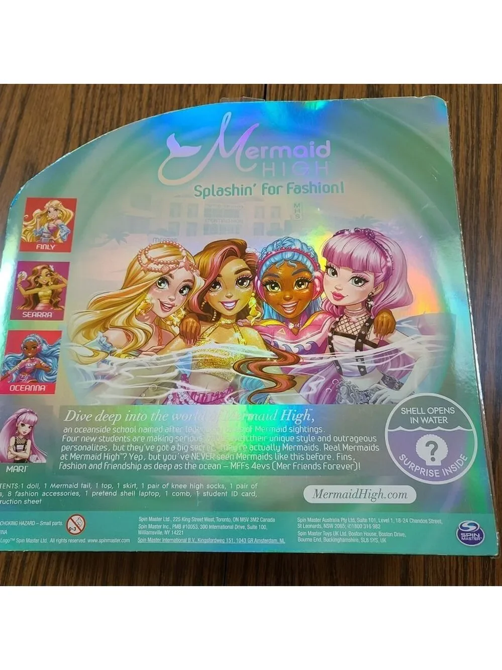 MARI Mermaid High Doll & Accessories New In Box